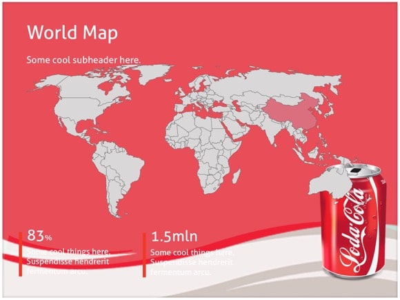 free coca cola powerpoint template